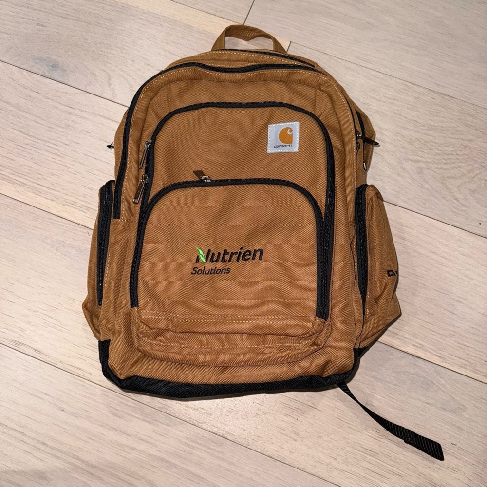 Carhartt nwt backpack signature color.